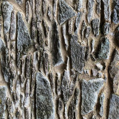 Eski taş duvar arka planı. Taş zemin