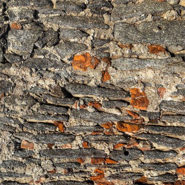 Eski taş duvar arka planı. Taş zemin