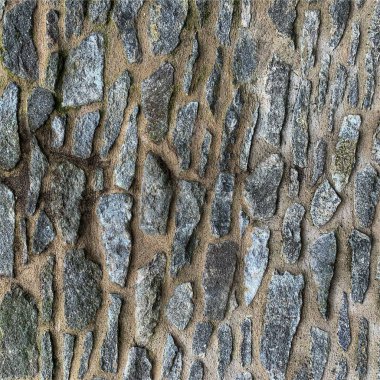 Eski taş duvar arka planı. Taş zemin