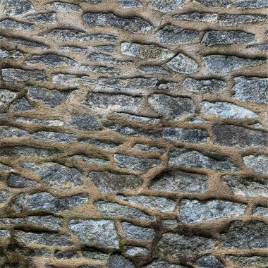 Eski taş duvar arka planı. Taş zemin