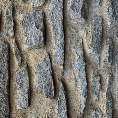 Eski taş duvar arka planı. Taş zemin