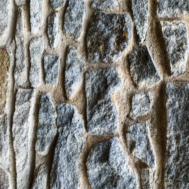 Eski taş duvar arka planı. Taş zemin