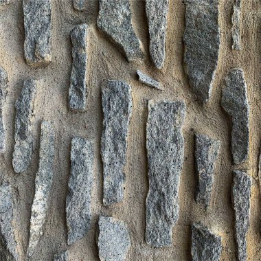 Eski taş duvar arka planı. Taş zemin