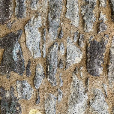 Eski taş duvar arka planı. Taş zemin