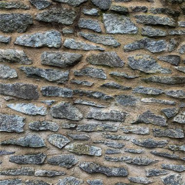 Eski taş duvar arka planı. Taş zemin