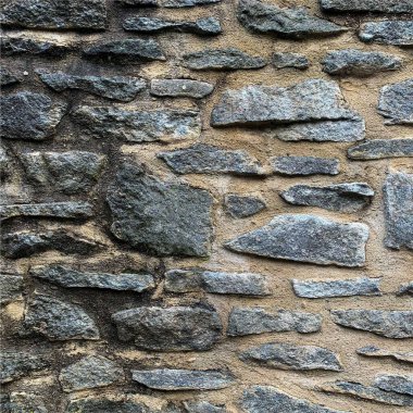 Eski taş duvar arka planı. Taş zemin