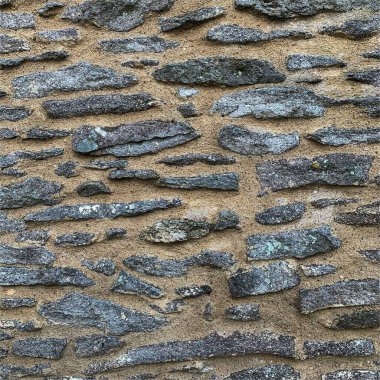 Eski taş duvar arka planı. Taş zemin