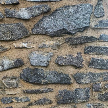 Eski taş duvar arka planı. Taş zemin