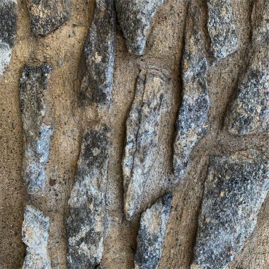 Eski taş duvar arka planı. Taş zemin