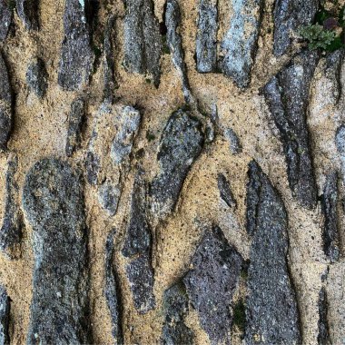 Eski taş duvar arka planı. Taş zemin