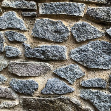 Eski taş duvar arka planı. Taş zemin