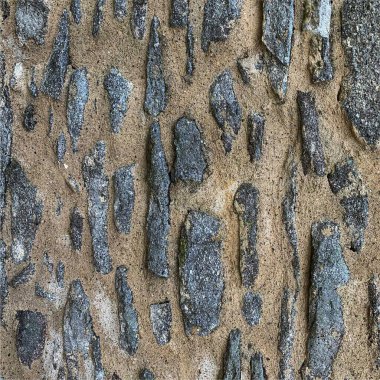 Eski taş duvar arka planı. Taş zemin