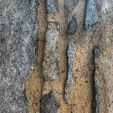 Eski taş duvar arka planı. Taş zemin