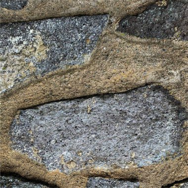 Eski taş duvar arka planı. Taş zemin