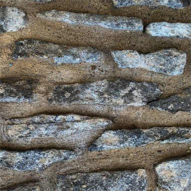 Eski taş duvar arka planı. Taş zemin