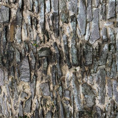 Eski taş duvar arka planı. Taş zemin