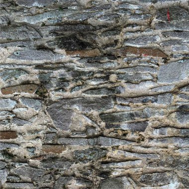 Eski taş duvar arka planı. Taş zemin