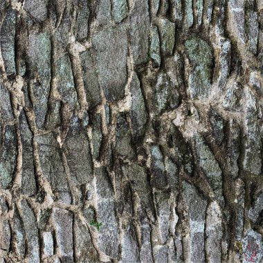 Eski taş duvar arka planı. Taş zemin