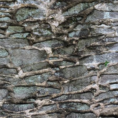 Eski taş duvar arka planı. Taş zemin