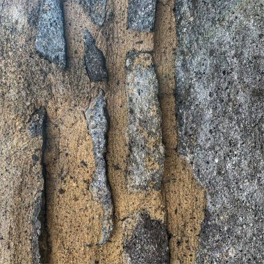 Eski taş duvar arka planı. Taş zemin