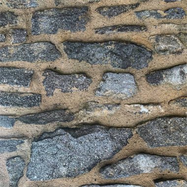 Eski taş duvar arka planı. Taş zemin