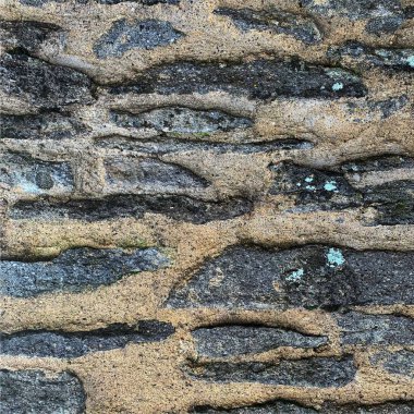 Eski taş duvar arka planı. Taş zemin