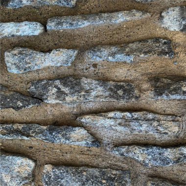 Eski taş duvar arka planı. Taş zemin