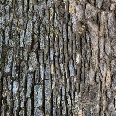 Eski taş duvar arka planı. Taş zemin