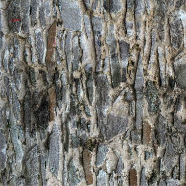 Eski taş duvar arka planı. Taş zemin