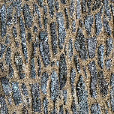 Eski taş duvar arka planı. Taş zemin