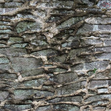 Eski taş duvar arka planı. Taş zemin