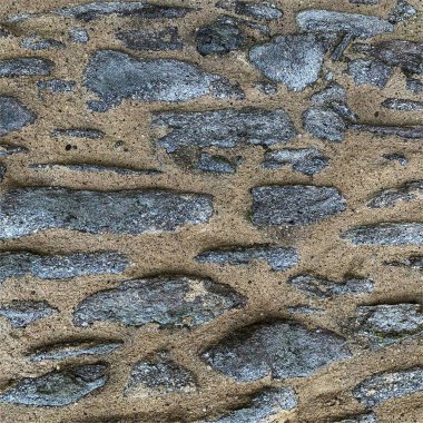 Eski taş duvar arka planı. Taş zemin