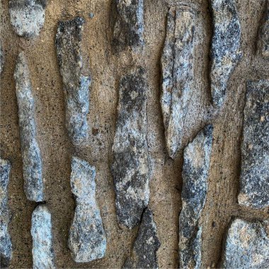 Eski taş duvar arka planı. Taş zemin