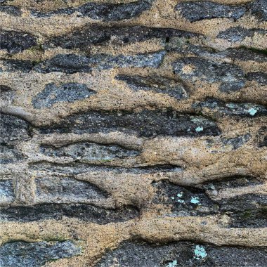 Eski taş duvar arka planı. Taş zemin