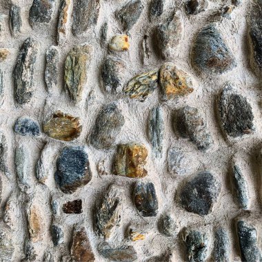 Eski taş duvar arka planı. Taş zemin