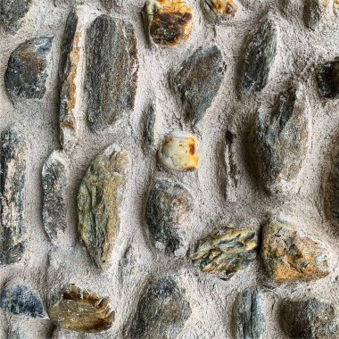 Eski taş duvar arka planı. Taş zemin