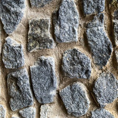 Eski taş duvar arka planı. Taş zemin