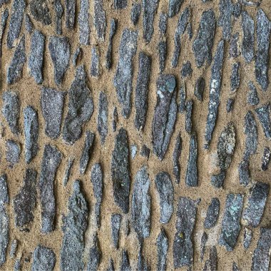 Eski taş duvar arka planı. Taş zemin