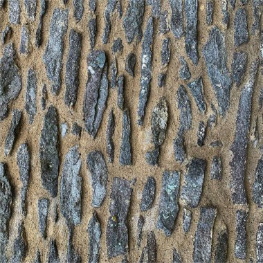 Eski taş duvar arka planı. Taş zemin