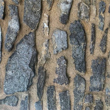 Eski taş duvar arka planı. Taş zemin