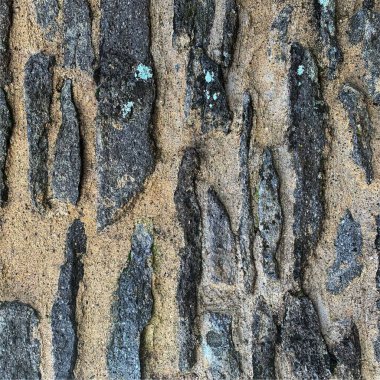 Eski taş duvar arka planı. Taş zemin