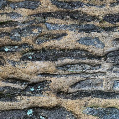 Eski taş duvar arka planı. Taş zemin