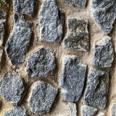 Eski taş duvar arka planı. Taş zemin