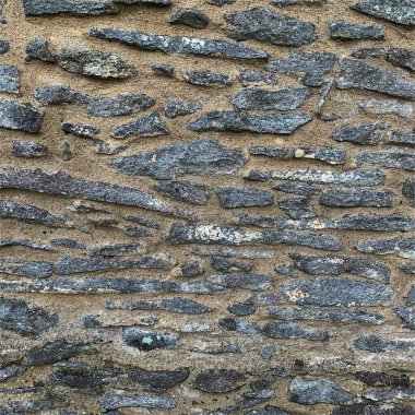 Eski taş duvar arka planı. Taş zemin