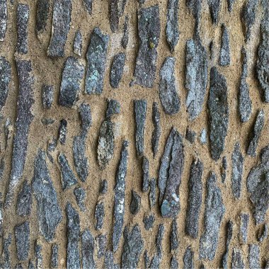 Eski taş duvar arka planı. Taş zemin