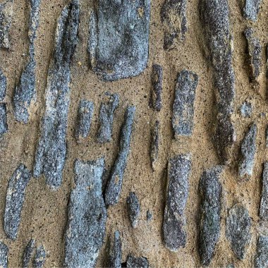 Eski taş duvar arka planı. Taş zemin