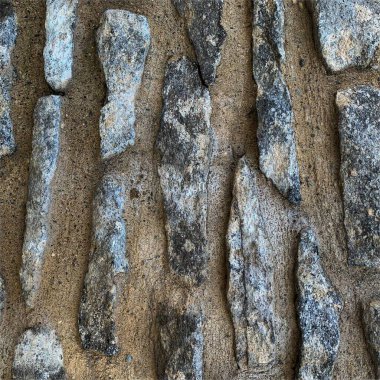 Eski taş duvar arka planı. Taş zemin