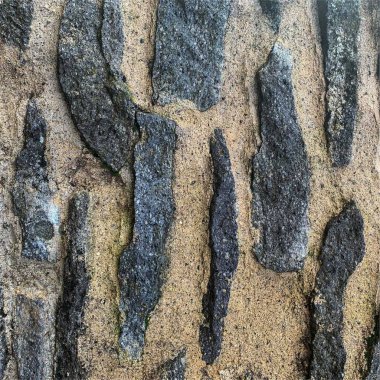 Eski taş duvar arka planı. Taş zemin