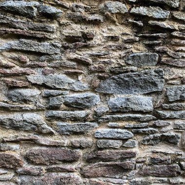 Eski taş duvar arka planı. Taş zemin