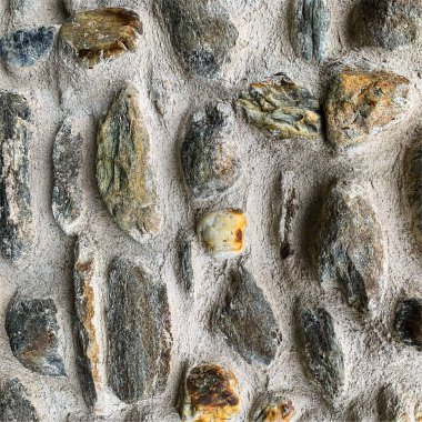 Eski taş duvar arka planı. Taş zemin